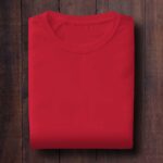 Regular Fit Plain Red