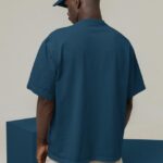 OZ Plain Front Navy Blue