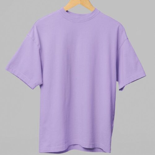 Oversize T-Shirt Iris Lavender