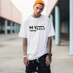 622 Myself Unisex Oversize W White