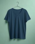 Unisex V Neck Navy Blue