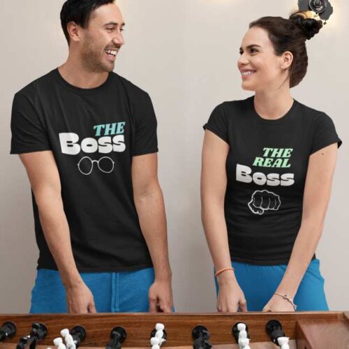 The Real Boss (Set of 2 T-Shirts)