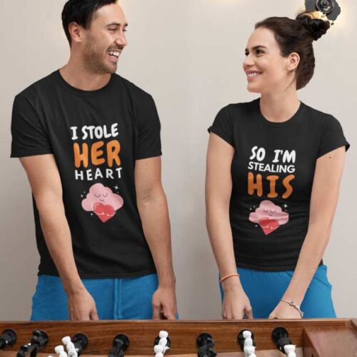 Stole Heart (Set of 2 T-Shirts)
