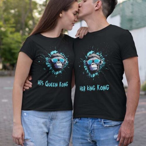 King Kong Queen Kong (Set of 2 T-Shirts)