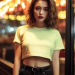 Crop Top Butter Yellow