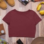 Crop-Top-Maroon-W