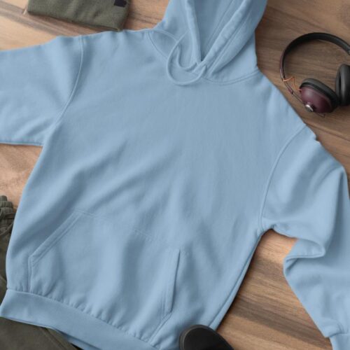 Unisex Hoodie Baby Blue