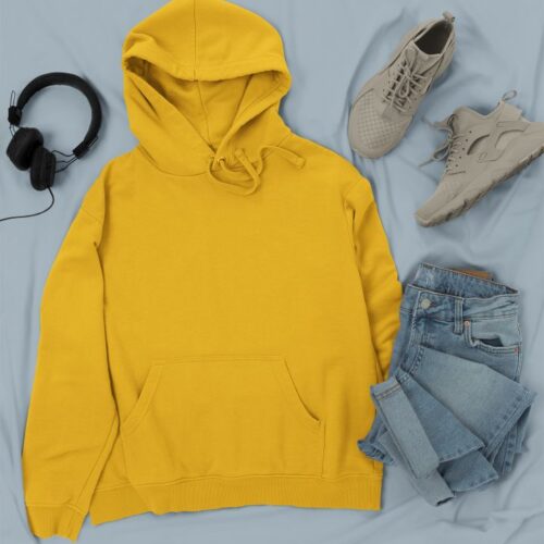 Unisex Hoodie Golden Yellow