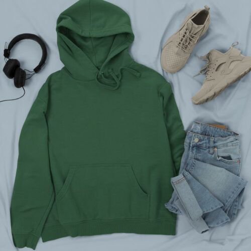 Unisex Hoodie Olive Green
