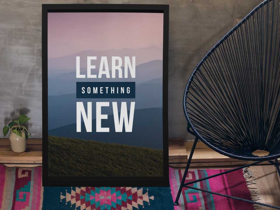 Learn something now