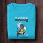 124-Bear-Colourfule-Pattern-Liril-Green