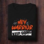 407-Hey-Warrior-Keep-Going-Navy-Blue