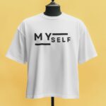 622 Myself Unisex Oversize W White