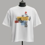 634 I Live Unisex Oversize White