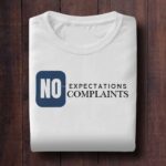640 No Expectation No Complaints Black