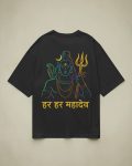Har Har Mahadev Back Printed
