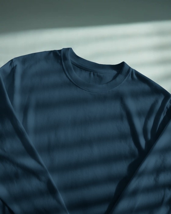 Full-Sleeve-Plain-Navy-Blue