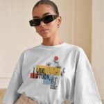 634 I Live Unisex Oversize White
