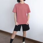 OZ Plain Front Dusty Rose