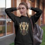 90-Boho-Lion-Power-Black