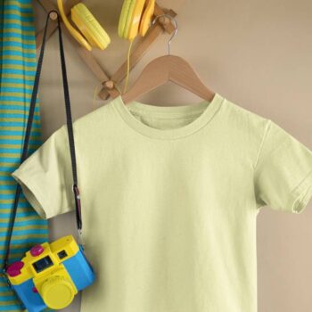 Kids Regular Fit Butter Yellow