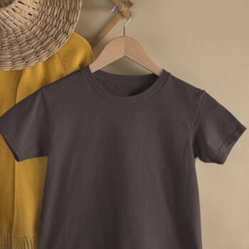 Kids Regular Fit Charcol Grey