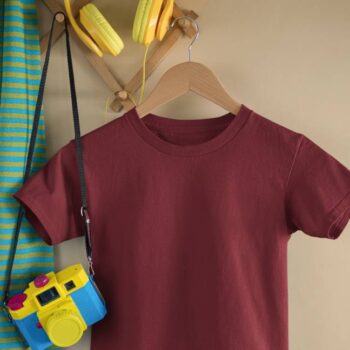 Kids Regular Fit Maroon