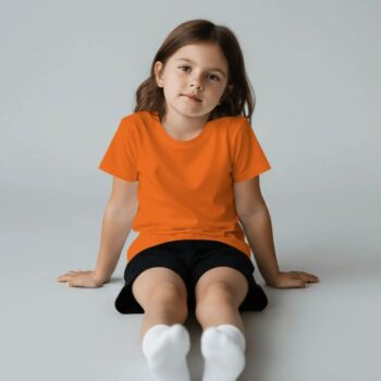 Kids Regular Fit Orange
