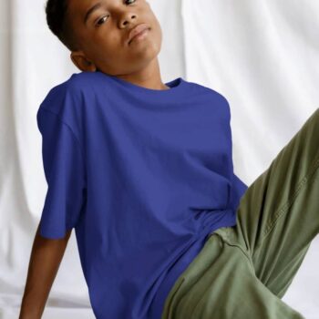 Kids Regular Fit Royal Blue